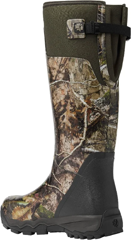 LaCrosse Mens Alphaburly Pro 18in Mossy Oak DNA Rubber Hunting Boots