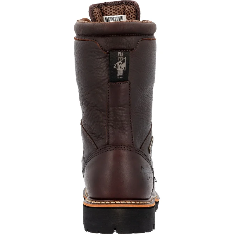 Rocky Mens Brown Leather Elk Stalker CT WP Hunting Boots