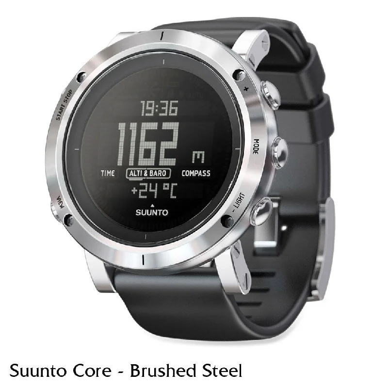 Suunto Core Multifunction Watch - Brushed Steel