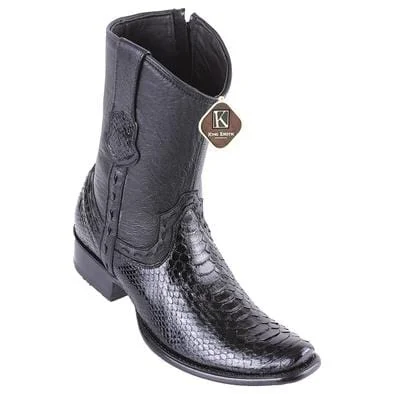 Men's King Exotic Original Python Skin Dubai Style Short Boot 479B5705