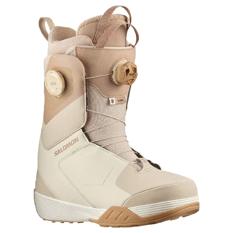 Salomon Women's Kiana Dual Boa Snowboard Boots 2024 Natural