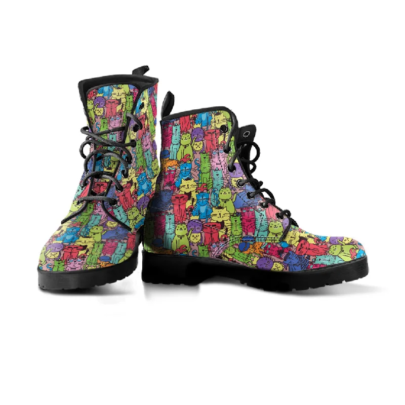 Cartoon Cat Boots (Women's)