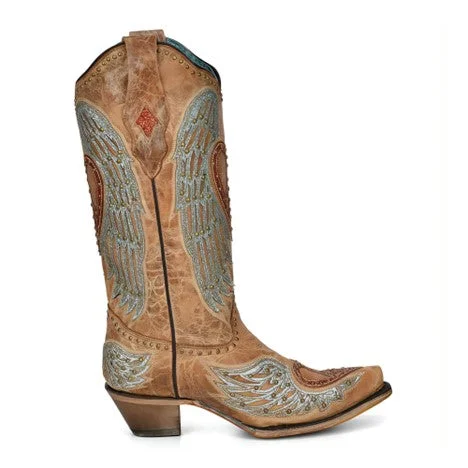 Corral Women's Heart and Wings Boot