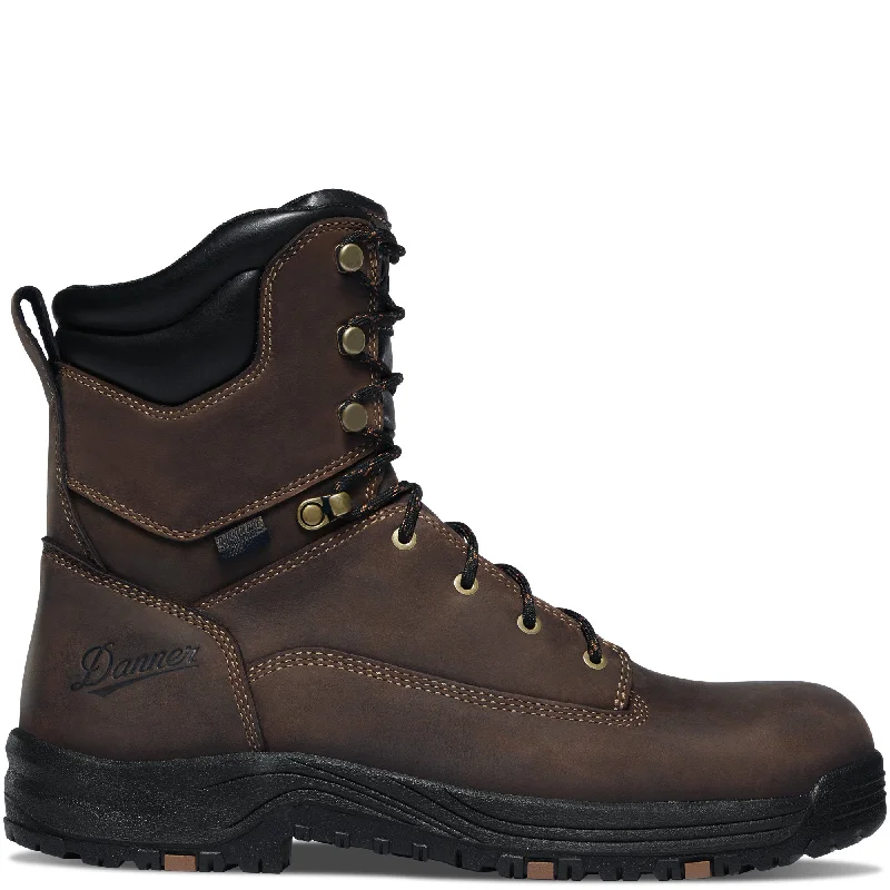 19459 Danner Caliper 8"" Brown Aluminum Toe