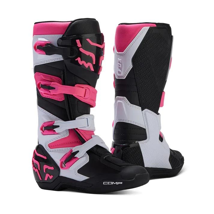 FOX WOMEN'S COMP BOOTS [BLACK/PINK] 9