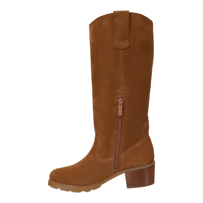 OTBT - TALLOW in CAMEL Heeled Mid Shaft Boots