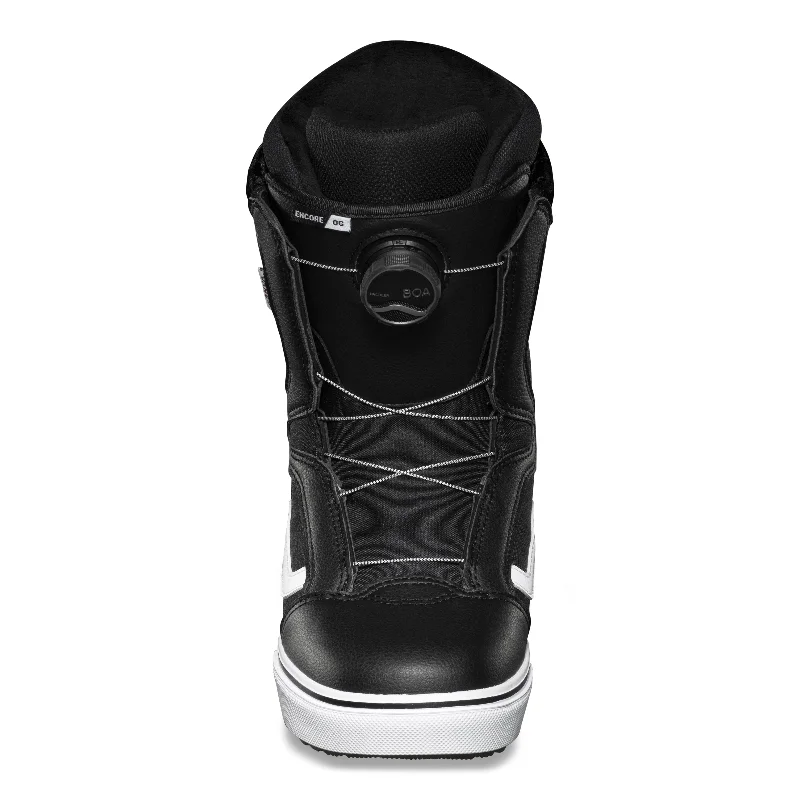 Vans Encore OG Womens Snowboard Boots Black/White 2024