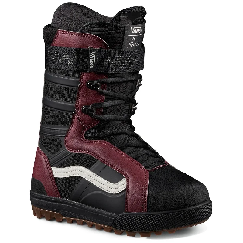 Vans Womens Hi-standard Pro 2024 Snowboard Boots - Jill Perkins Black/Burgundy