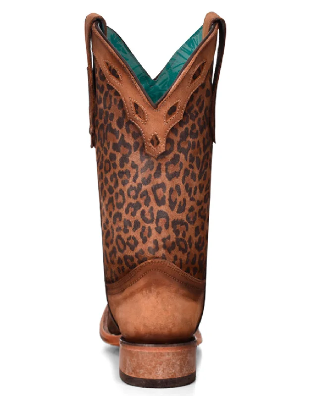 Women's Cheetah Print Western Boots