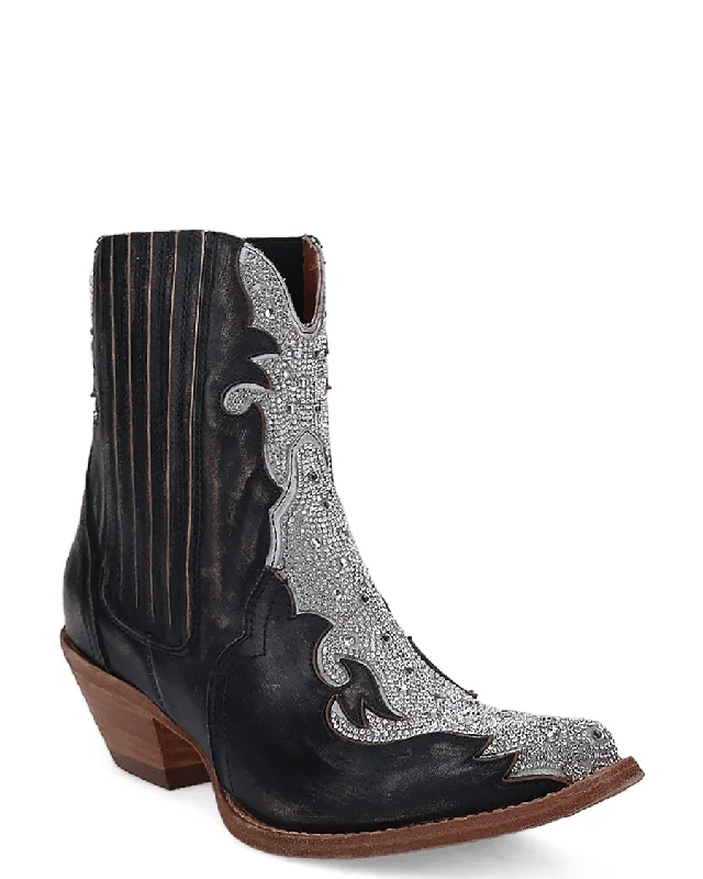 Women's Crystal Western Booties