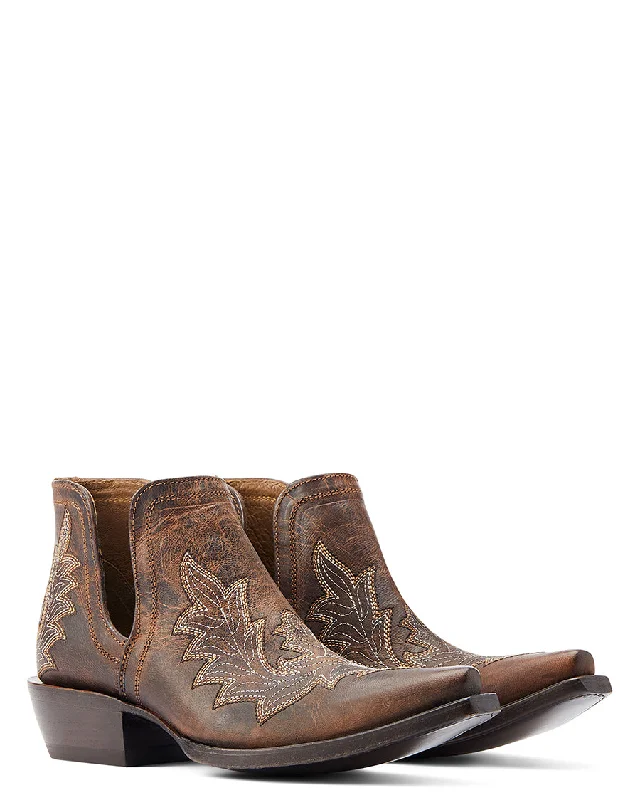 Women's Dixon Low Heel Western Booties