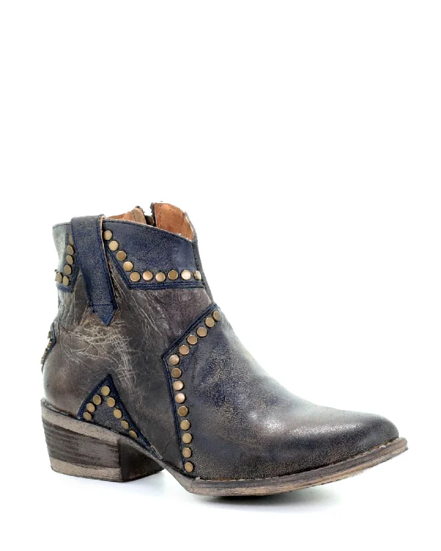 Women's Star & Stud Shortie Boots