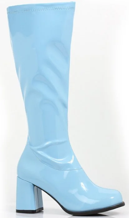 3"" Block Stretch Gogo Boots - Fun Colors! (ES-Gogo)