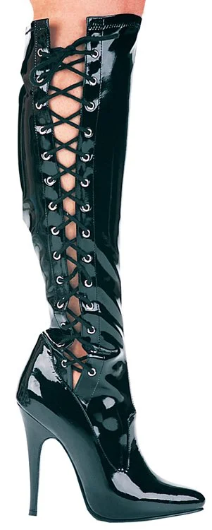 5"" Heel Knee High Stretch Boot (ES-Fierce)