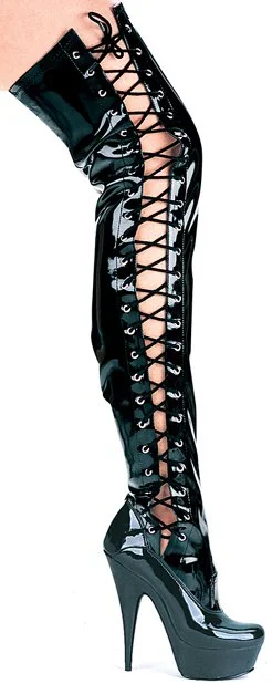 6"" Pointed Stiletto Thigh High (ES609-Ferocious)