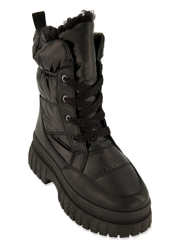 Platform Weatherproof Boots