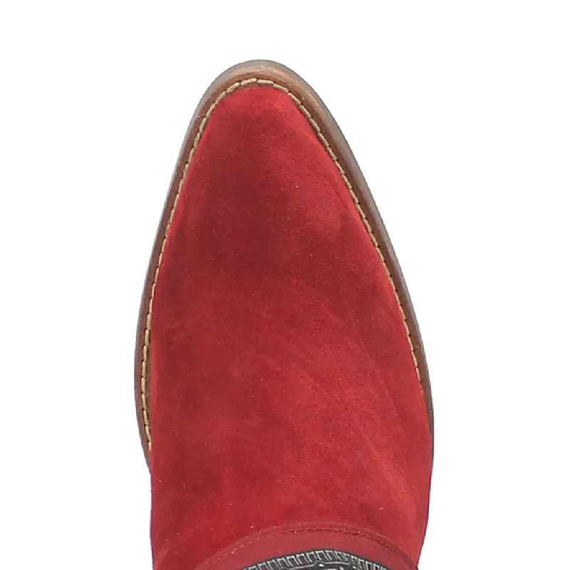 Dingo Women's Bandida Red Leather Bootie