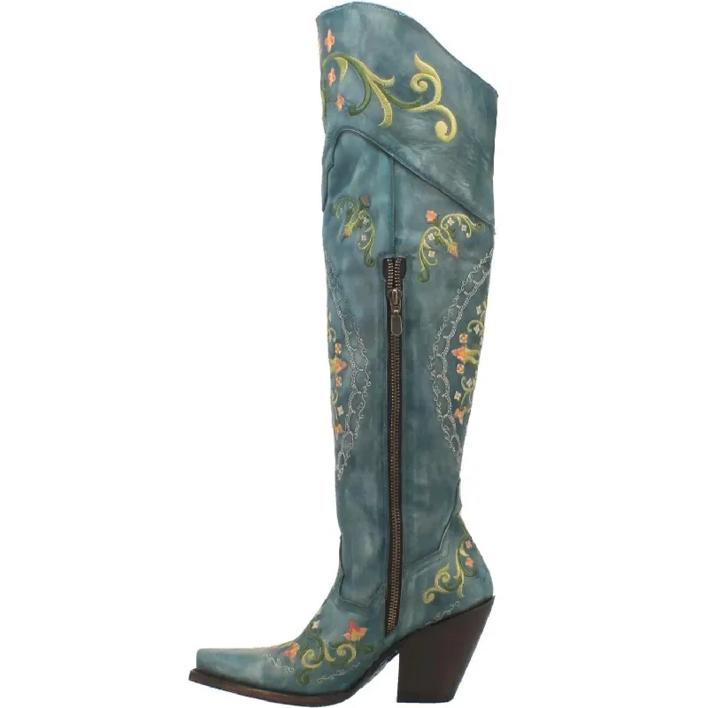 Dan Post Women’s Flower Child Leather Boot DP3271