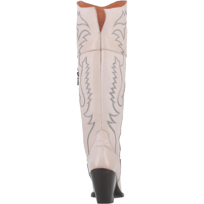 Dan Post Women's Loverly White Leather Boot DP4377