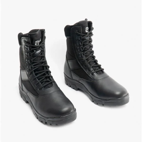 G-FORCE Unisex Non-Safety Combat Boots Black